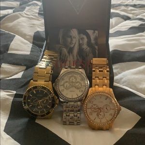 Three guess watches